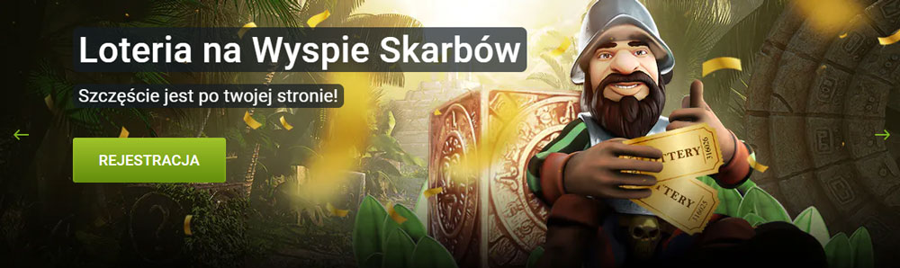 Gonzo Casino Loteria na Wyspie Skarbów